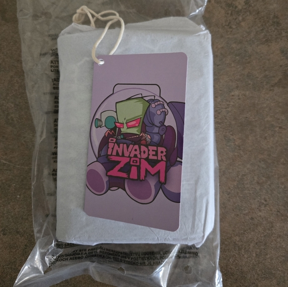 Loungefly Invader Zim GIR Lightning Mini Zipper Wallet - Picture 6 of 7